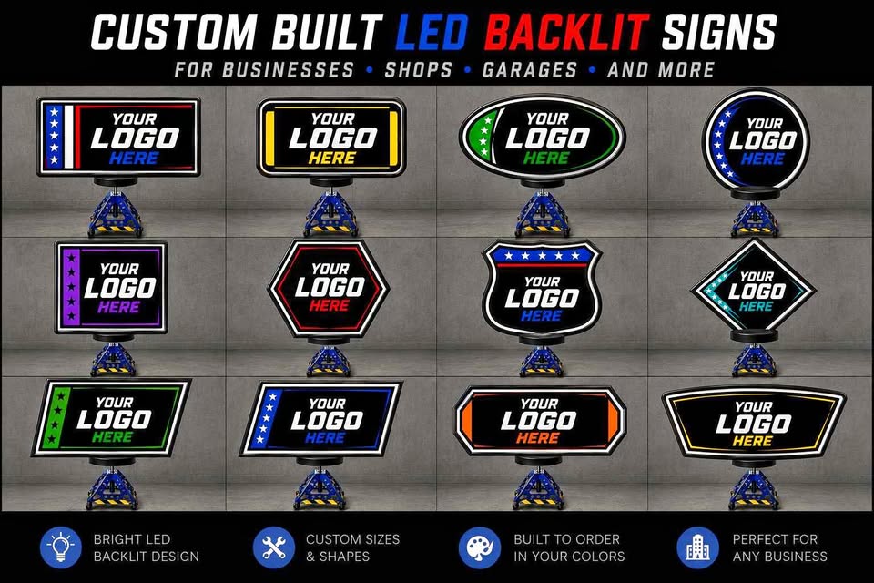 Custom Led Aluminum Signs